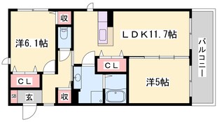 イリゼの物件間取画像